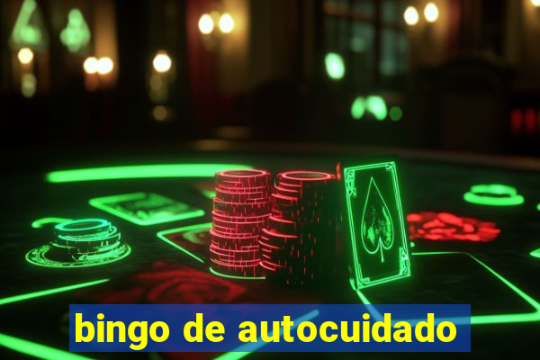 bingo de autocuidado